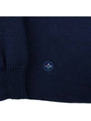 Chevron Wool Sweater Navy 0590 - SAINT JAMES - BALAAN 4