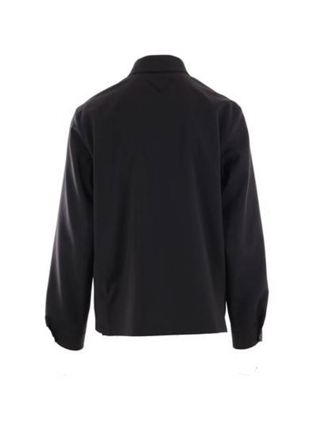 N26 men's jacket wool and mohair overshirt - PRADA - BALAAN 5