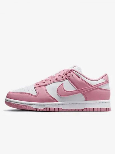 Dunk Low Top Sneakers White Elemental Pink - NIKE - BALAAN 2