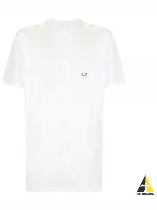 GoGGle Bag Print Short Sleeve T-Shirt White - CP COMPANY - BALAAN 2