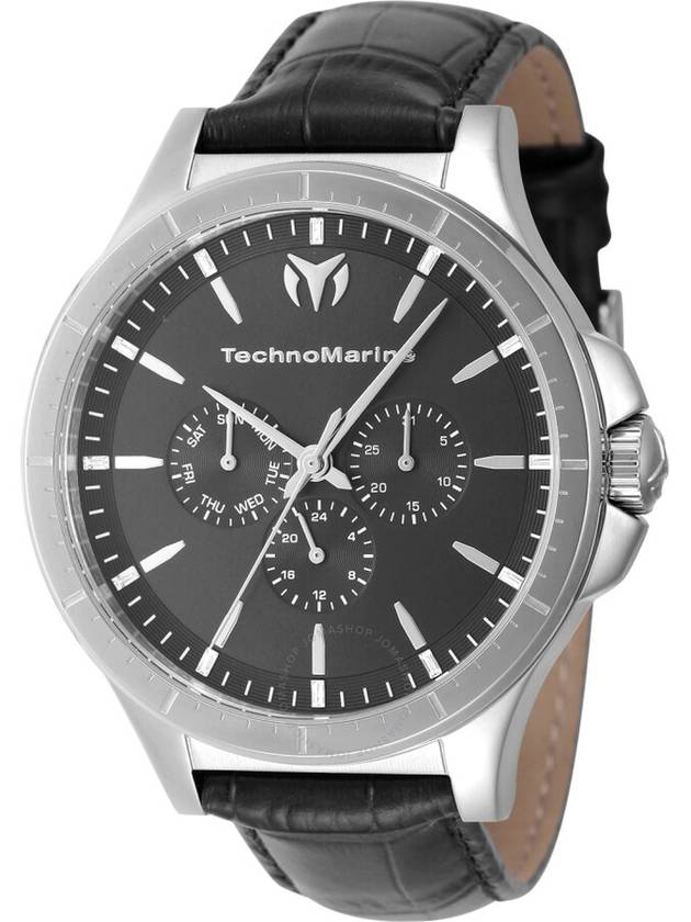 Technomarine MoonSun Date-Day Quartz Charcoal Dial Men's Watch TM-822026 - TECHNOMARINE - BALAAN 1