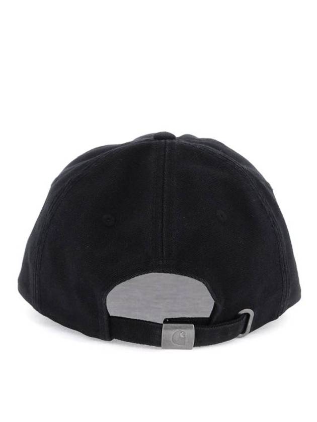 Icon Ball Cap Black - CARHARTT WIP - BALAAN 4