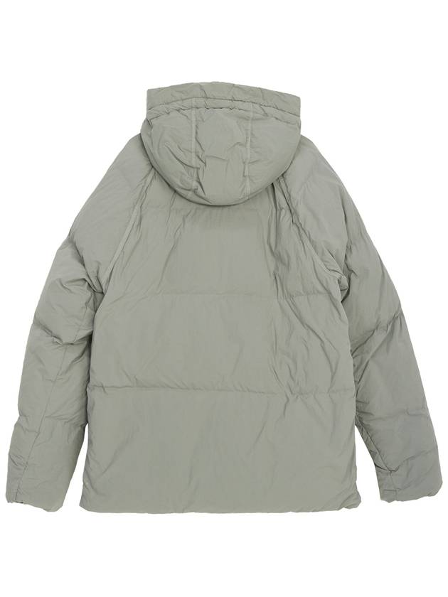 Artic Hooded Down Short Padding Grey - TEN C - BALAAN 3