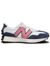 327 Low Top Sneakers Pink White - NEW BALANCE - BALAAN 1