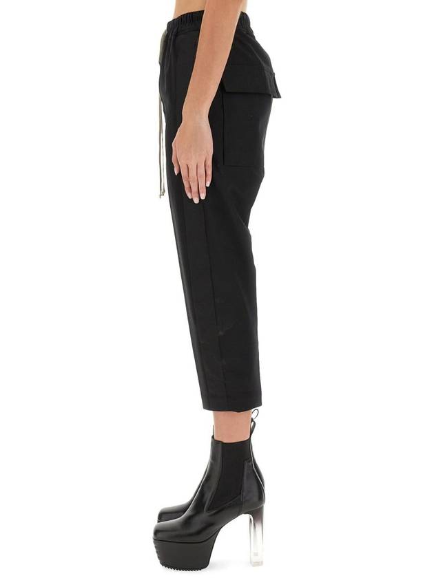 23 fw Drawstring ASTAIRS Crop Pants RP02C1303ZLSC09 B0040496605 - RICK OWENS - BALAAN 5