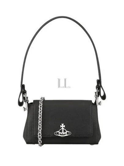 Hazel Small Shoulder Bag Black - VIVIENNE WESTWOOD - BALAAN 2