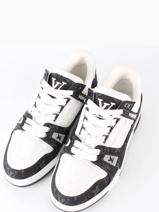 LV trainer sneakers black 38 250 - LOUIS VUITTON - BALAAN 1