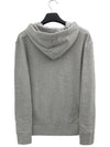 Chillax Fox Patch Classic Hoodie Grey Melange - MAISON KITSUNE - BALAAN 3