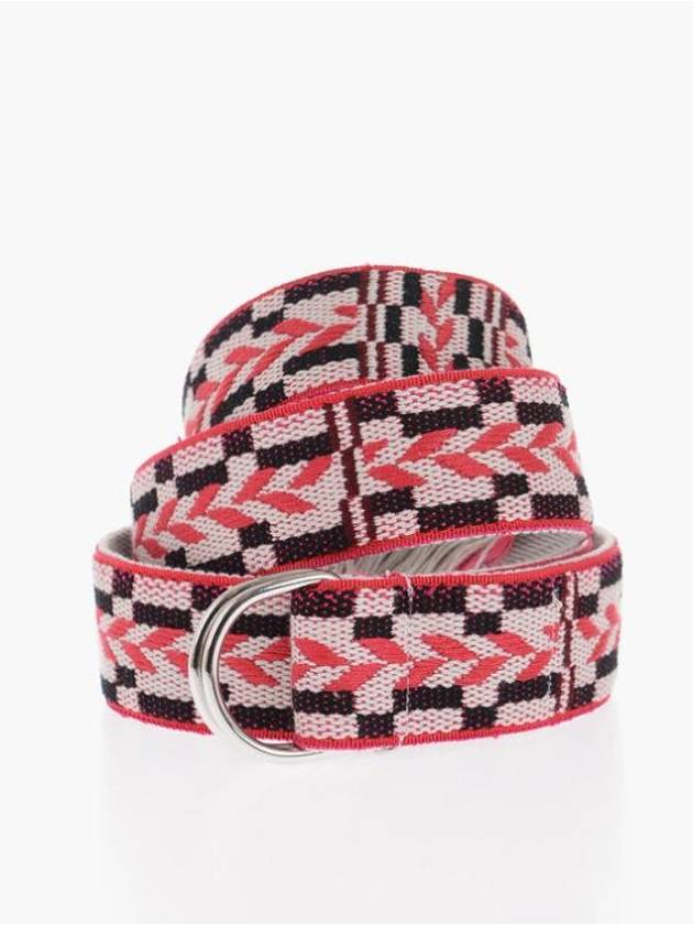 Fringe Jacquard Belt Red - ISABEL MARANT - BALAAN 1