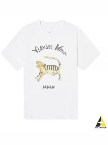 TORA TEE SS 0124105010030 white short sleeve t shirt - VISVIM - BALAAN 1