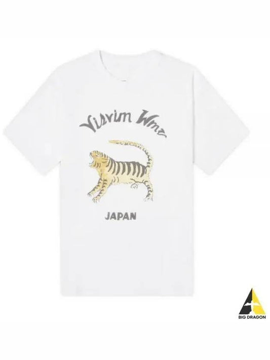 24 TORA TEE SS 0124105010030 white short sleeve t shirt - VISVIM - BALAAN 1