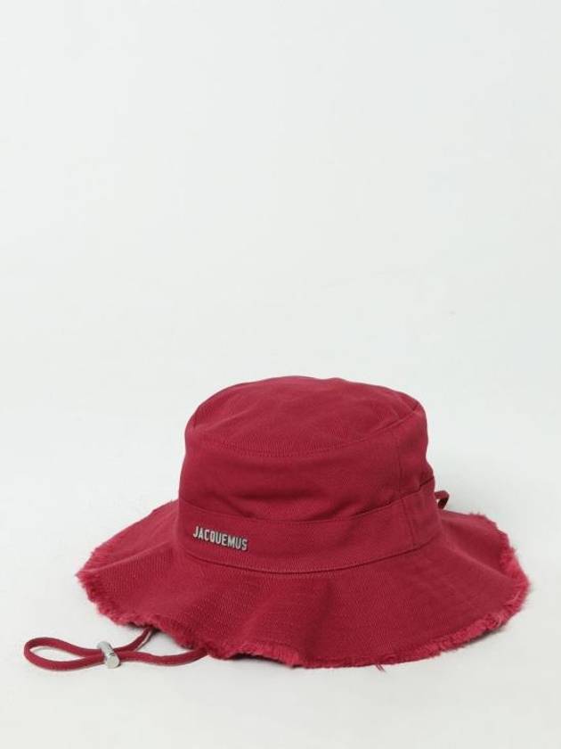 Le Bob Artichaut Cotton Bucket Hat Red - JACQUEMUS - BALAAN 2