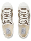 Original GG Fabric Low Top Sneakers Beige - GUCCI - BALAAN 7