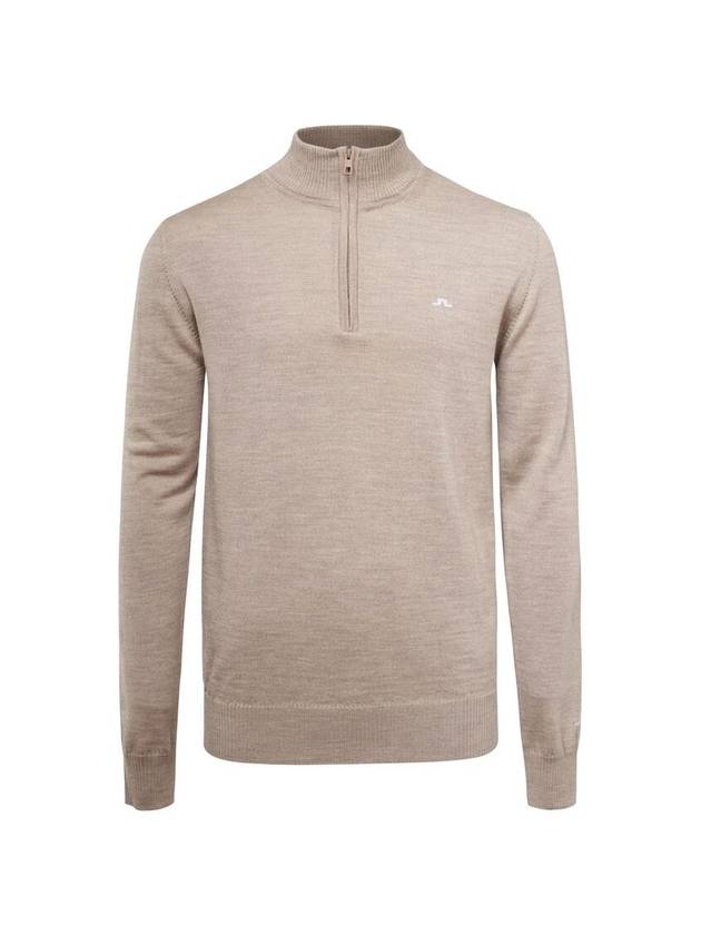 Gian Zipper Sweater Brown - J.LINDEBERG - BALAAN 1