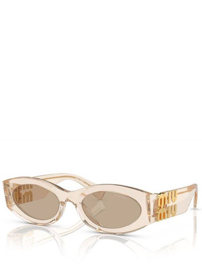 Miu Miu MU 11WS Sand Transparent - MIU MIU - BALAAN 2