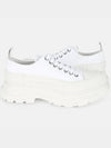 Tread Slick Platform Low Top Sneakers White - ALEXANDER MCQUEEN - BALAAN 2