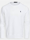 Men's Pony Logo Crew Neck Sweatshirt White - POLO RALPH LAUREN - BALAAN 2