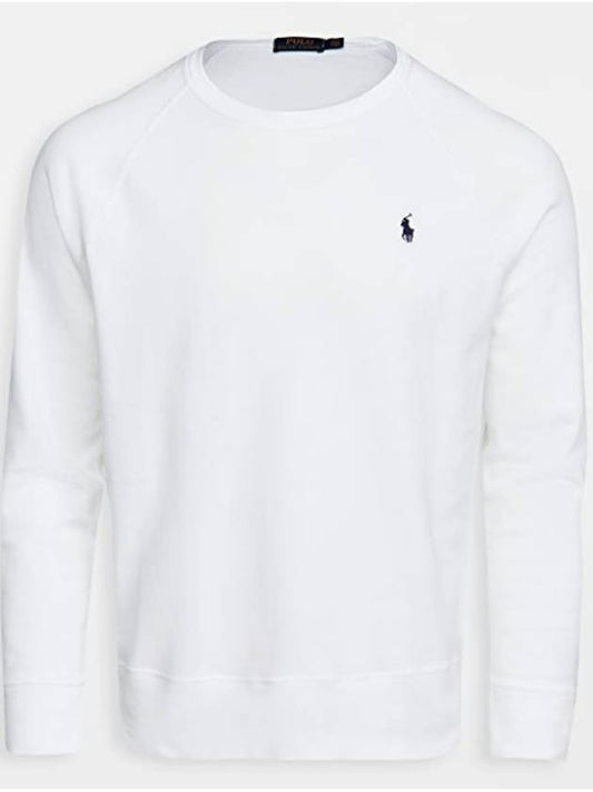 Men's Pony Logo Crew Neck Sweatshirt White - POLO RALPH LAUREN - BALAAN 2