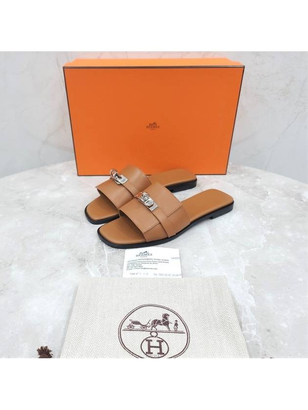 Lux You New Product 36 Julia Kelly Sandals Naturel H231056Z - HERMES - BALAAN 6