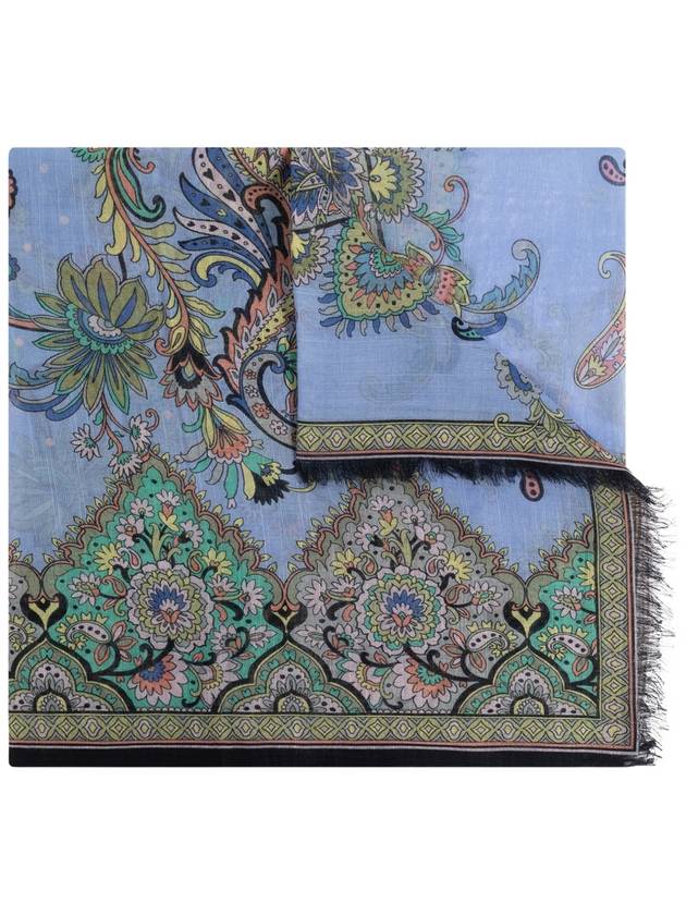 Etro Scarf With Decorative Print, Women's, Multicolour - ETRO - BALAAN 1