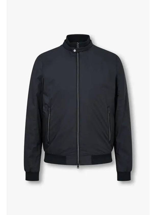 Men s Nylon Zip up Sub Zero Jacket Black - HERNO - BALAAN 1