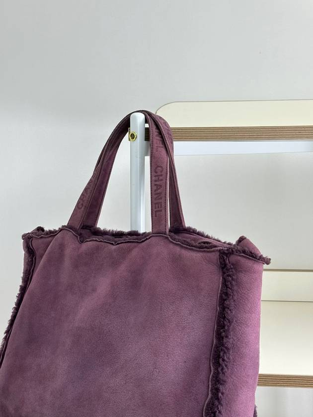 Purple suede tote bag2VCHB22463 - CHANEL - BALAAN 2