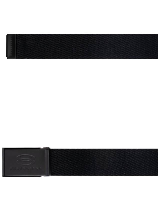 Balenciaga Fabric Belt, Men's, Black - BALENCIAGA - BALAAN 4