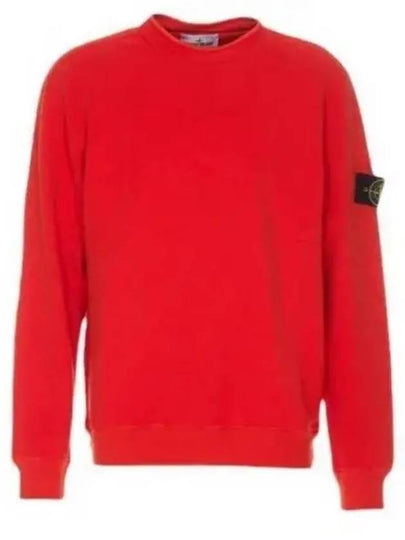 Crew Neck Wool Knit Top Red - STONE ISLAND - BALAAN 2