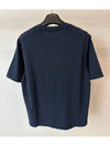 T shirt MM00114KJ0119 Navy S - MAISON KITSUNE - BALAAN 6