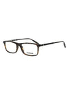 Eyewear Square Acetate Glasses Havana - MONTBLANC - BALAAN.