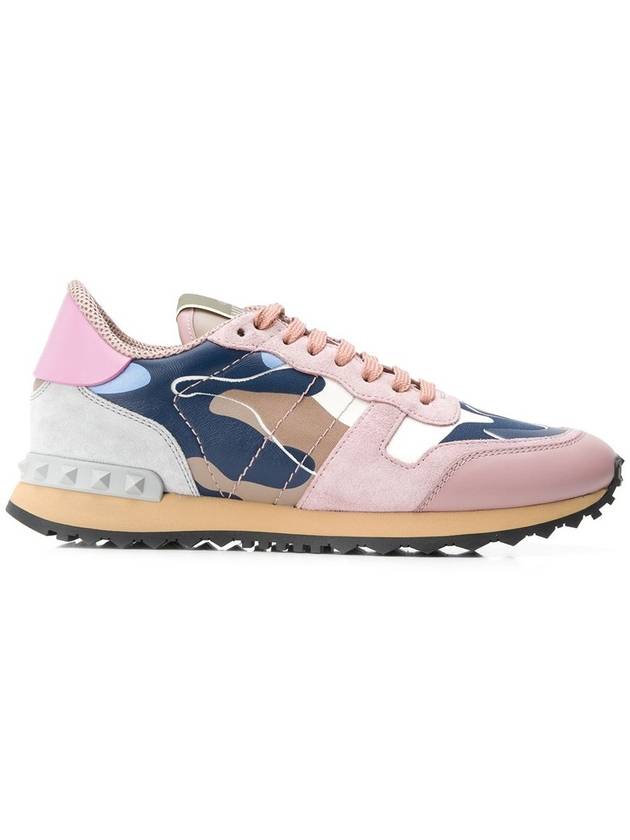 Women's Rock Runner Sneakers RW2S0291TNL - VALENTINO - BALAAN 2