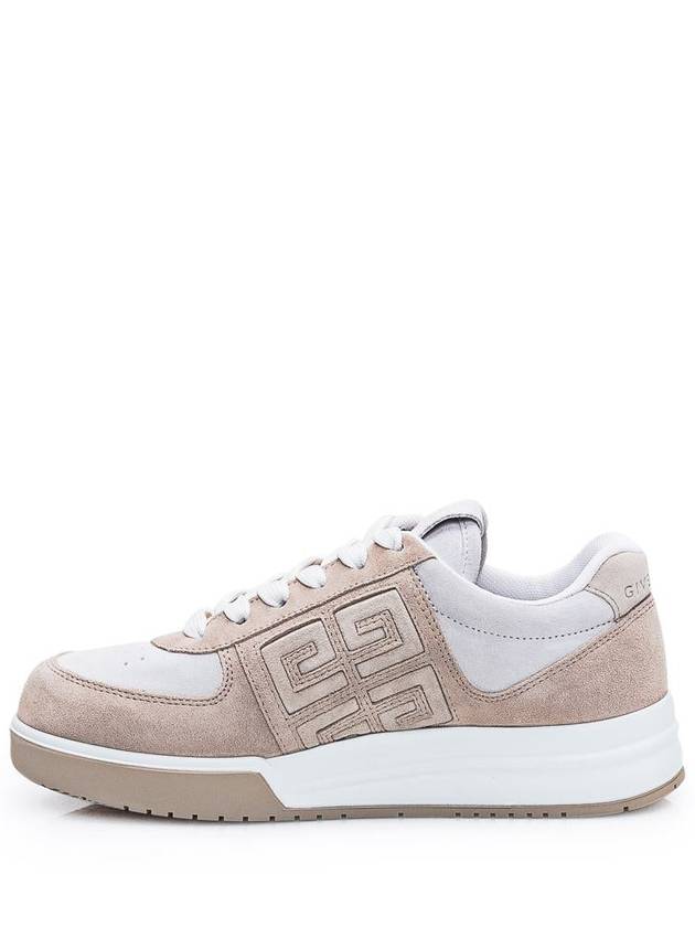 4G Logo Calf Leather Low Top Sneakers Beige - GIVENCHY - BALAAN 5