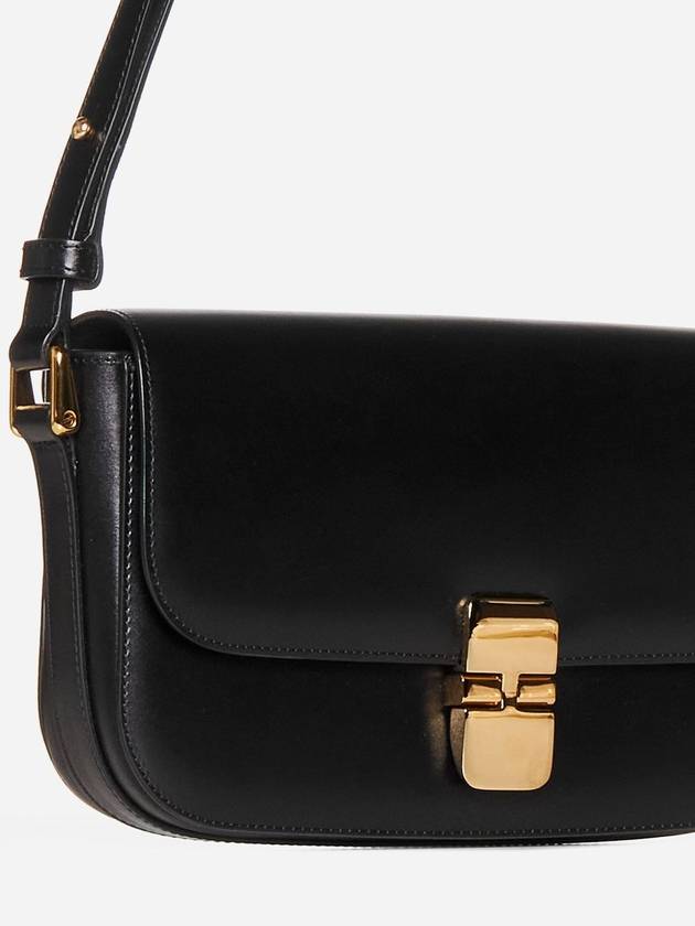 Grace Baguette Shoulder Bag Black - A.P.C. - BALAAN 6