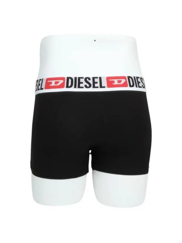 All-Over Waist Logo Band Briefs 3 Pack Black - DIESEL - BALAAN 6