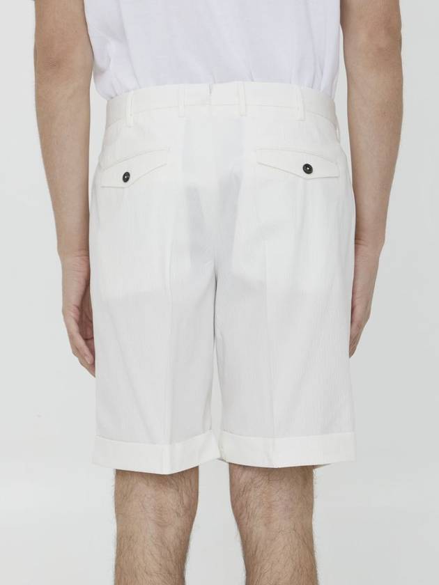 Seersucker Bermuda Shorts - PT TORINO - BALAAN 4