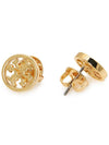 Miller Stud Earrings Gold - TORY BURCH - BALAAN 7