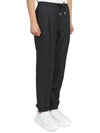 Men's Virgin Wool Banding Track Pants Grey - DIOR - BALAAN 4