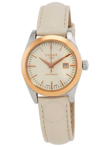 Tissot T-My Lady Automatic Cream Opalin Dial Ladies Watch T930.007.46.261.00 - TISSOT - BALAAN 1