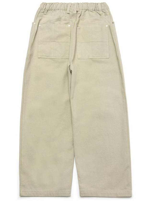 Women's Wide Banding Balloon Pants Cream - MOTH - BALAAN 4