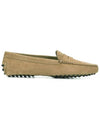 Gommino Suede Driving Shoes Brown - TOD'S - BALAAN 3