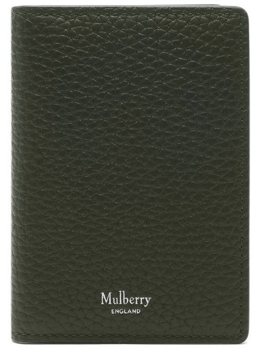 Heritage Vertical Card Wallet Dark Green - MULBERRY - BALAAN 2