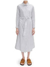 REGINA DRESS Stripe Light Blue - A.P.C. - BALAAN 2