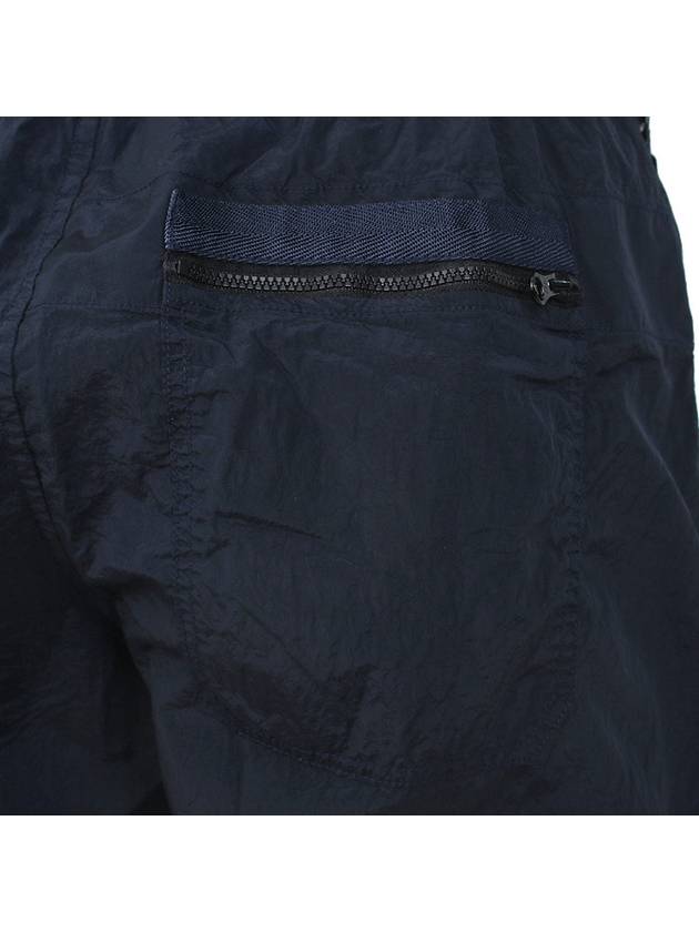 Econyl Regenerated Nylon Baggy Pants Navy - STONE ISLAND - BALAAN 10