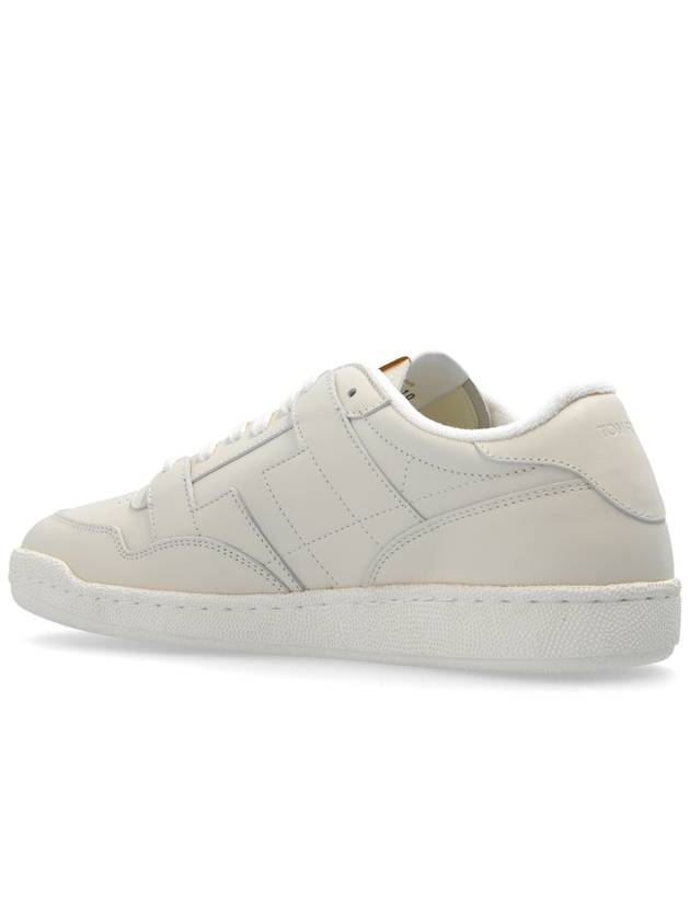 Leather Sneakers Low Top Sneakers White - TOM FORD - BALAAN 6