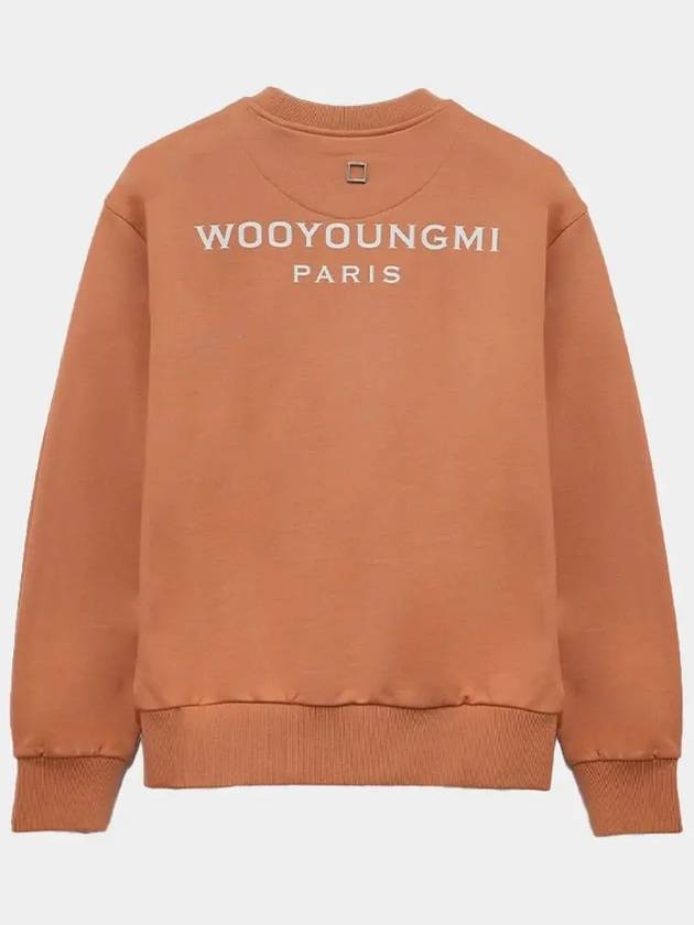 Women's Bag Logo Sweatshirt Salmon M233TS27716S - WOOYOUNGMI - BALAAN 3