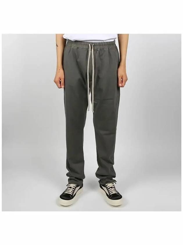 Berlin Organic Cotton Track Pants Grey - RICK OWENS - BALAAN 3