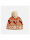 Lexi Fair Isle Print Beanie CX871 CMC - COACH - BALAAN 1