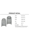 Back logo cotton hood gray - WOOYOUNGMI - BALAAN 8