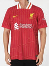 Liverpool FC 2024 25 Dri Fit Stadium Home Jersey Gym Red White Chrome Yellow Non marking Version - NIKE - BALAAN 2