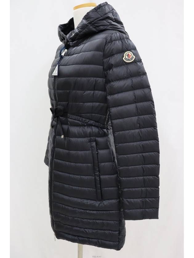 Women's Barbel Long Down Padding Black - MONCLER - BALAAN 6